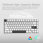 KEEBMONKEY WOBKEY Rainy 75 CNC Aluminum HMX/JWK/Cocoa Switches Triple-Mode - Image 3