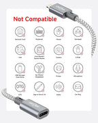 2 Pack 27W USB C to Lightning Cable Adapter, PD Fast Charging & Data Transfer - Image 4