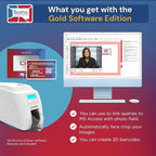 Bodno Magicard 300 Dual Sided ID Card Printer & Complete Supplies Package ID - Image 4