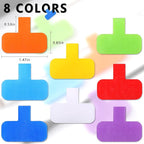 80 Pieces Self-Adhesive Cable Labels Multi-Color Cord Wire Labels, Nylon - Image 2