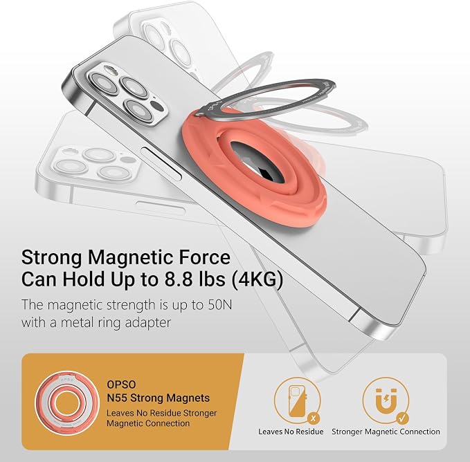 OPSO Magnetic Phone Ring Holder - Image 2