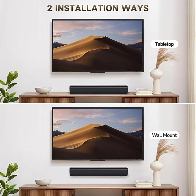 Sound Bar Speakers Bluetooth Wireless, TV Speakers Sound Bar Subwoofer - Image 6