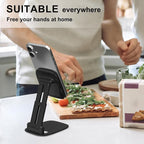 DEERLAMN Cell Phone Stand for Desk, Height Adjustable Cell Phone Holder - Image 7