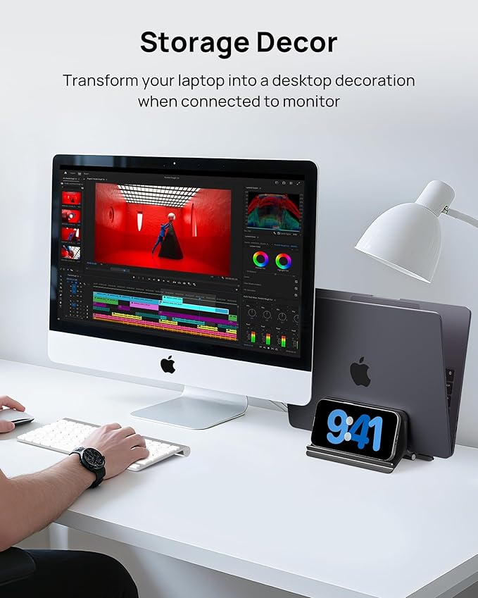SODI Vertical Laptop Stand Holder - Image 3