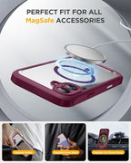 Miracase Magnetic for iPhone 16 Plus Case Full-Body Phone - Image 6