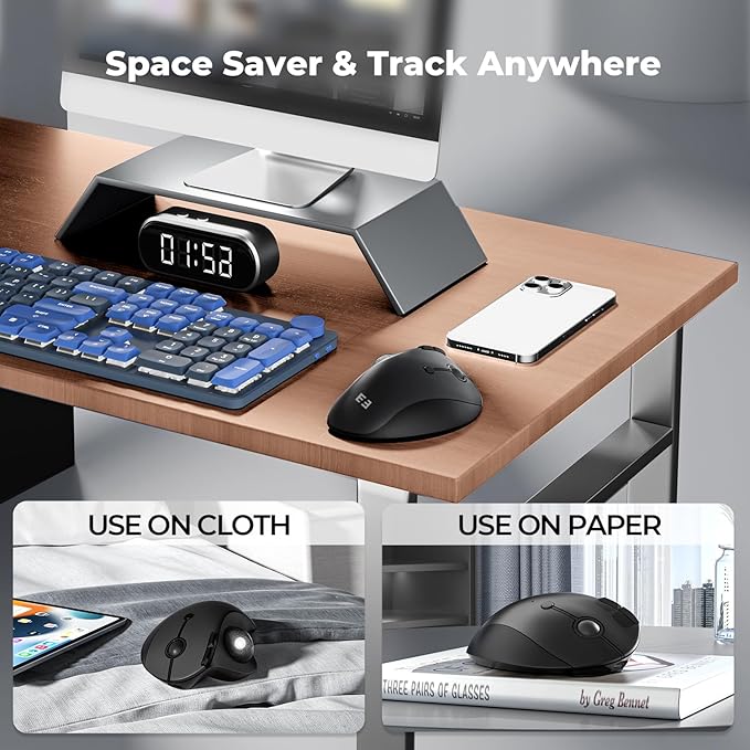 seenda Wireless Trackball Mouse Ergonomic - Image 4