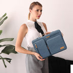MOSISO 360 Protective Laptop Shoulder Bag, 13-13.3 inch Computer Bag Compatible - Image 6