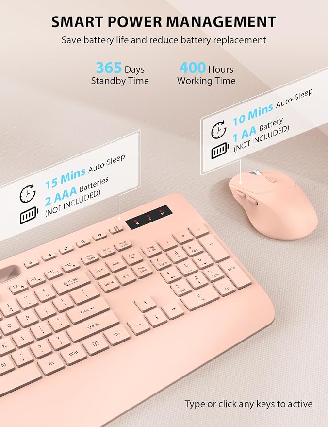 Trueque Wireless Keyboard and Mouse Combo - Image 5