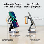 2025 Upgraded 3-in-1 Magnetic Wireless Charger, Charging Stand, Charging Station - Image 3
