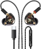 Vibes 202MC USB-C Wired Earbuds by AudiovanceHeadphones