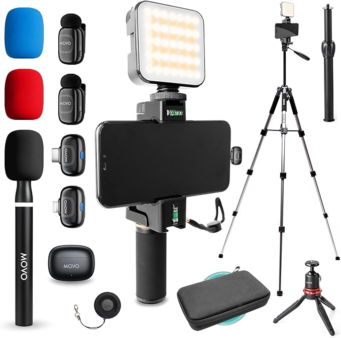 Movo iVlogger-PRO Wireless Vlogging Kit by Movo