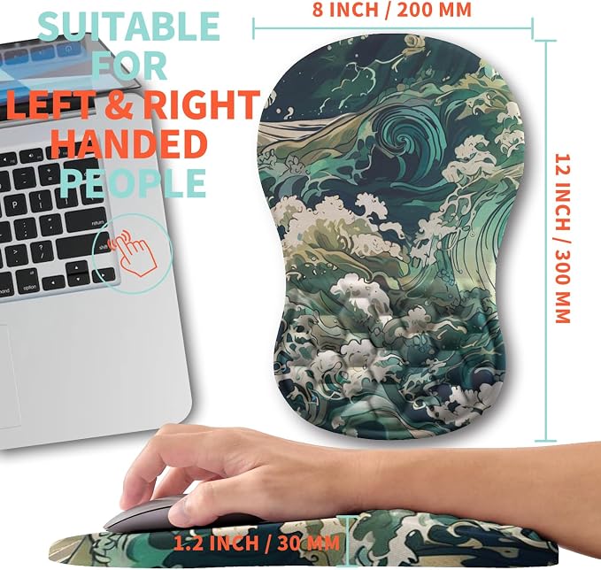 Ergonomic Mouse Pad Wrist Support - Image 5