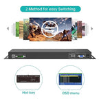 MT-VIKI 8 Port KVM Switch VGA +8 KVM Cables, Daisy Chain Component - Image 4