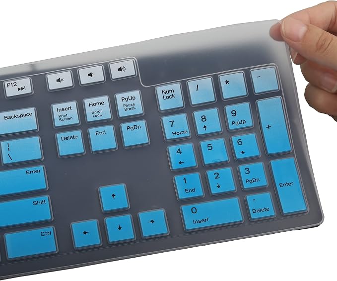 Keyboard Cover Skin for Dell KM636 KB216 KB216t KB216d KB216p Wired & Wireless - Image 5