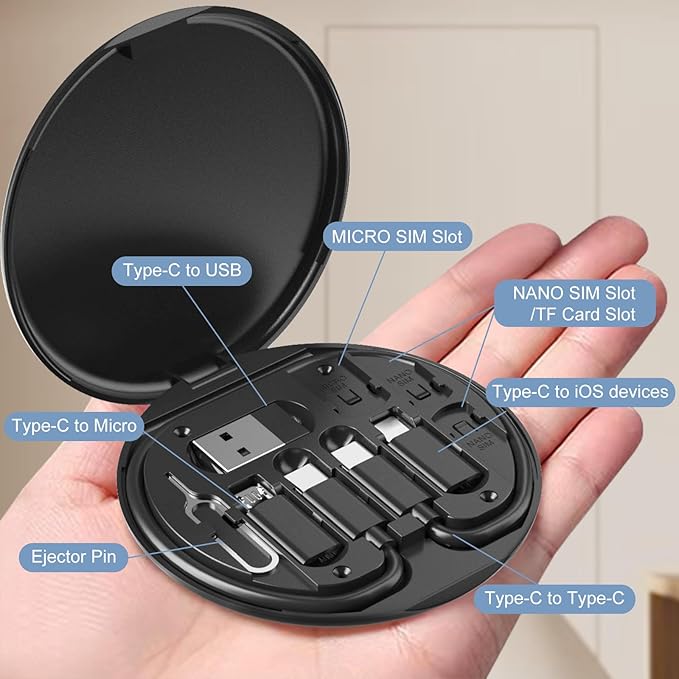 USB C to USB Adapter, USB-C Adapter Kit Contains Multiple OTG Adapters - Image 3