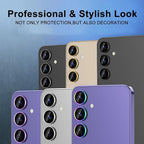 for Samsung Galaxy S24 Plus Camera Lens Protector, Individual Metal Ring - Image 7