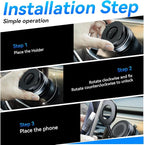Upgraded Nano Gel Magnetic Phone Holder, 360° Rotation Vacuum Suction Cell - Image 6