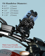 BRCOVAN Motorcycle Phone Mount Holder - Image 7