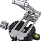 LEOFOTO PS-4 Silver Ultra Compact & Lightweight Smartphone Clamp / Holder / - Image 3