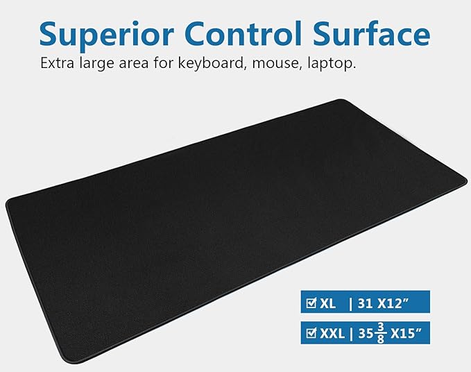 Large Mouse Pad- 31x12 in. XL Mousepad Keyboard Pad - Image 7
