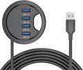 USB 3.0 Hub 4 Port USB 60mm Desk Grommet Splitter Dock Station Interface by NFHK