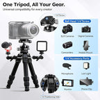 SIRUI Lightweight Mini Tripod, 1.9lbs Aluminum Desktop Table Tripod - Image 6
