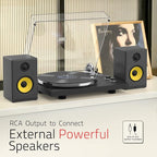 Turntables Belt-Drive Record Player - Image 7
