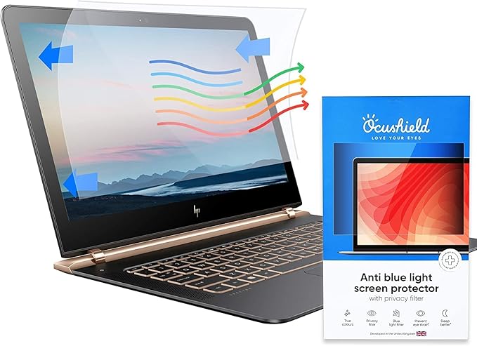 Ocushield 15.4” W Premium Anti Blue Light Screen Protector by Ocushield-BlueLightFilteringScreenProtectorGlasses