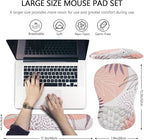 Mouse Pad Wrist Support, 2 in1 Keyboard Wrist Rest+ Ergonomic Mouse Pad - Image 5