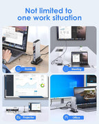 LENTION 10-in-1 USB C Docking Station - Image 7