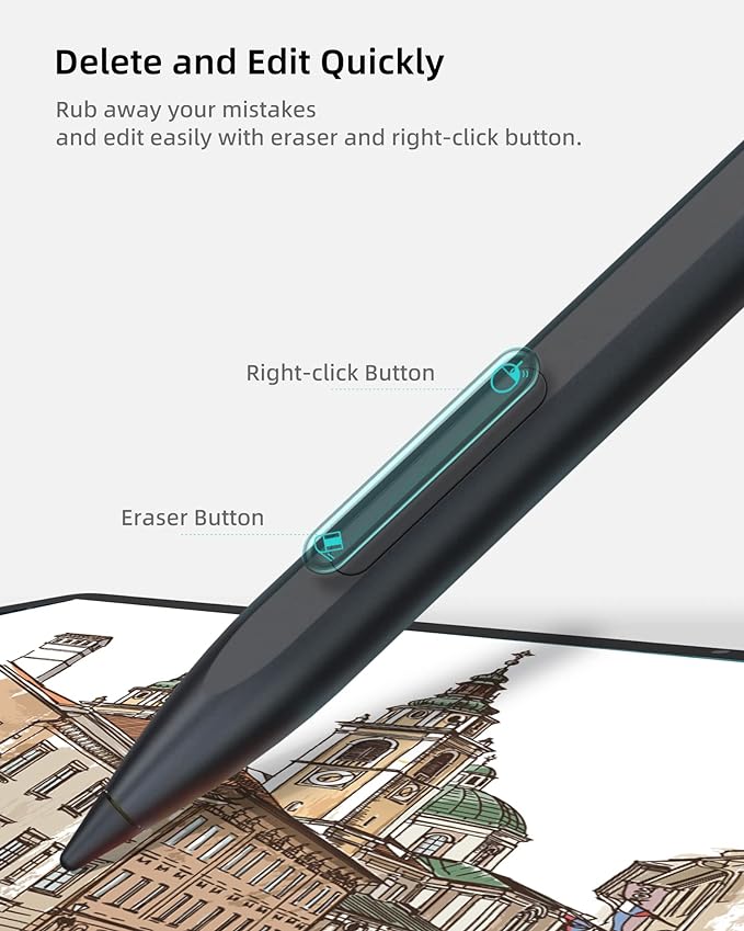 Metapen Stylus Pen M1 for Microsoft Surface, Compatible - Image 5