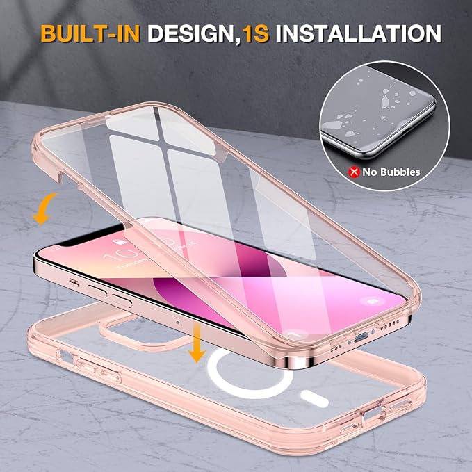 Miracase for iPhone 13 Case 6.1'', Full-Body Bumper Phone case - Image 4