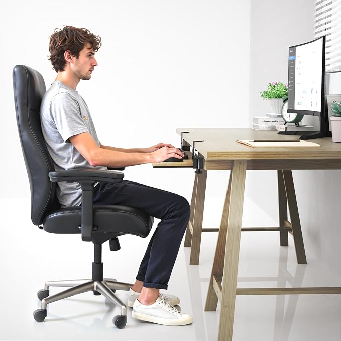 Ergonomic Keyboard Tray Under Desk Pull Out - Image 7