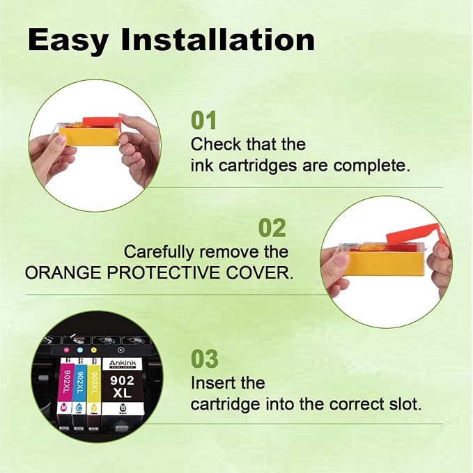 902XL 5 Combo Pack Ink Cartridge Compatible - Image 6
