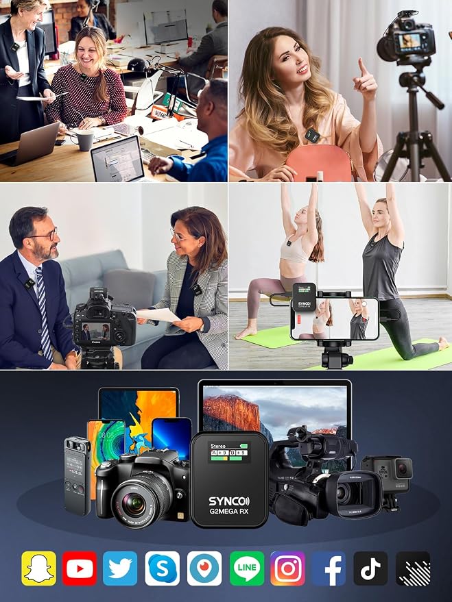 SYNCO Wireless Microphone System - Image 7