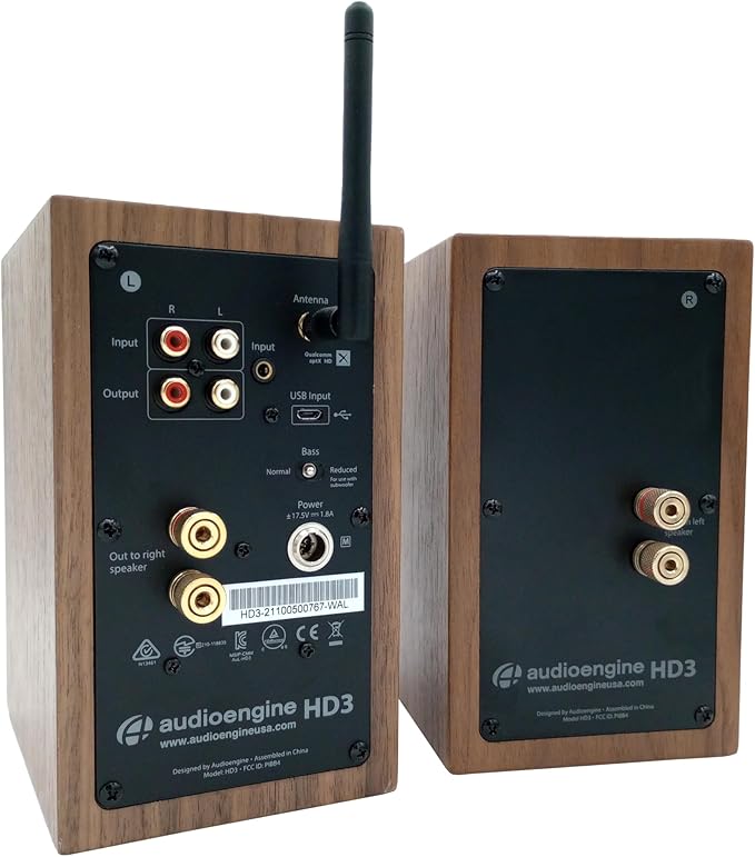 Audioengine A2-HD Bluetooth PC and Computer Desktop Speakers - Image 3