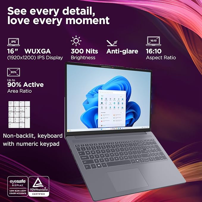 Lenovo Laptop Computer for Home Student Business, IdeaPad Slim 3, Intel - Image 3