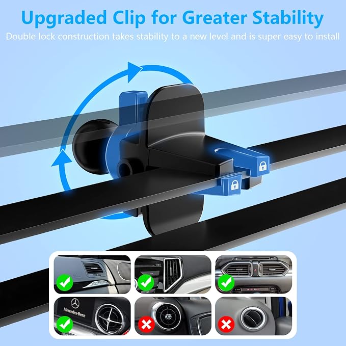 Wireless Car Charger, Auto-Clamping Car Mount 15W/10W/7.5W Fast Charging Air - Image 7