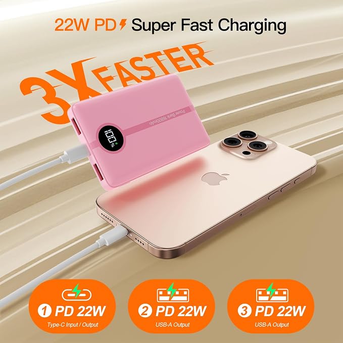 Magnetic Portable Charger, 16800mAh Wireless Power Bank, - Image 8