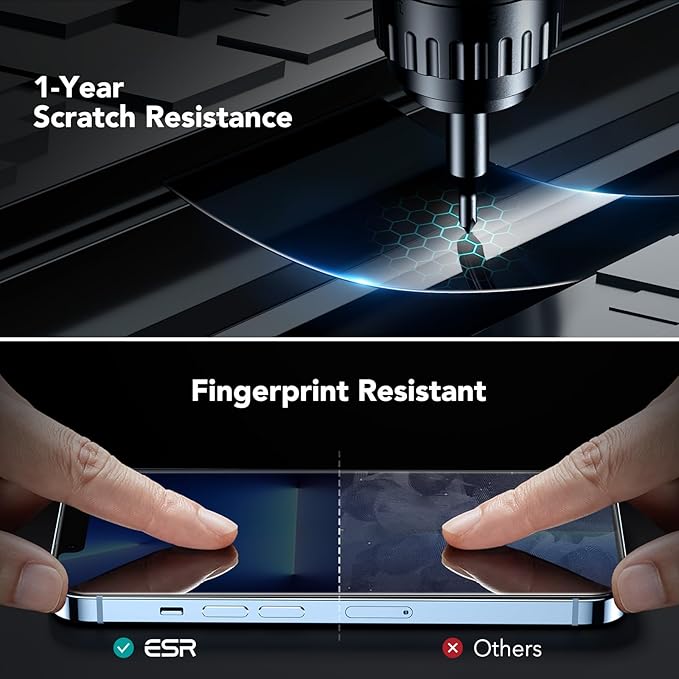 ESR 3 Pack for iPhone 14 Plus/13 Pro Max Privacy Screen Protector, Anti-spy - Image 7