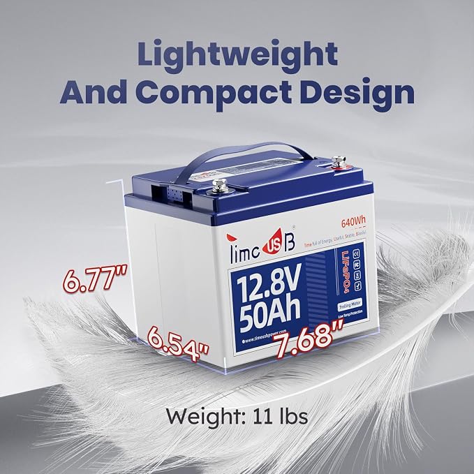 12V 50Ah TM LiFePO4 Battery - Image 6