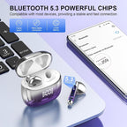 Wireless Earbuds, IPX7 Waterproof Bluetooth 5.4 Earphones in-Ear Earbuds - Image 5