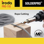 IRODA SolderPro 110 Cordless Butane Soldering Iron Kit, 115 MIns Run Time - Image 6