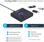 StarTech.com Standalone 1 to 2 USB Flash Drive Duplicator / Cloner / Eraser - Image 5