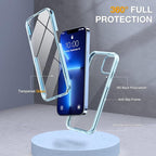 Miracase Glass Case for iPhone 13 Pro Max 6.7 inch, Upgrade Full-Body Clear - Image 3