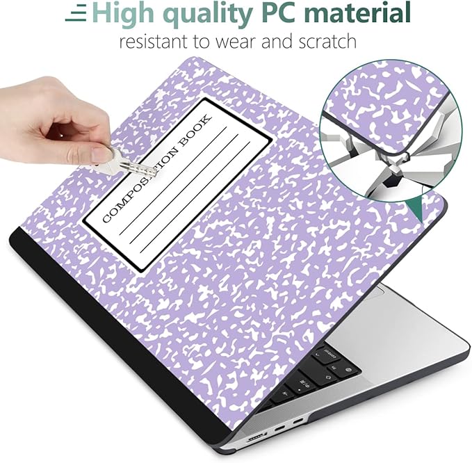 MEEgoodo Case for M4/M3/M2 MacBook Air 13.6 inch Case 2025 2024 2022, Fit Model - Image 3