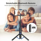 ATUMTEK Selfie Stick Tripod, Extendable 3 in 1 Aluminum Bluetooth Selfie Stick - Image 4