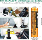 4 Pack HHR-65AAABU NI-MH Rechargeable Battery - Image 3