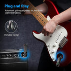 LEKATO Wireless Guitar System UHF Wireless Guitar Transmitter Receiver - Image 6
