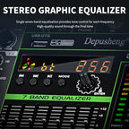 Depusheng MX12 12 Channel Sound Mixer Audio Mixing Console 48V 256DSP - Image 9